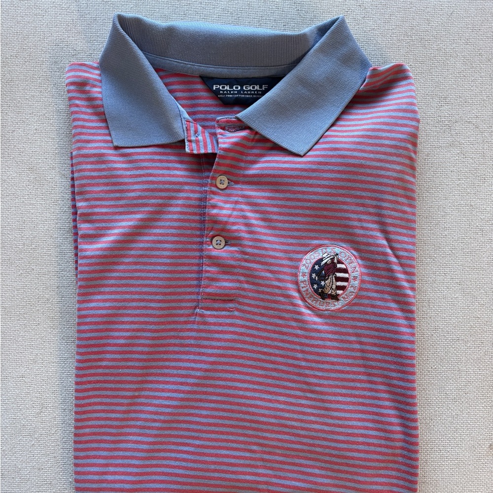 Vintage 2005 US Open Golf Tournament Pinehurst No. 2 Polo Golf Shirt